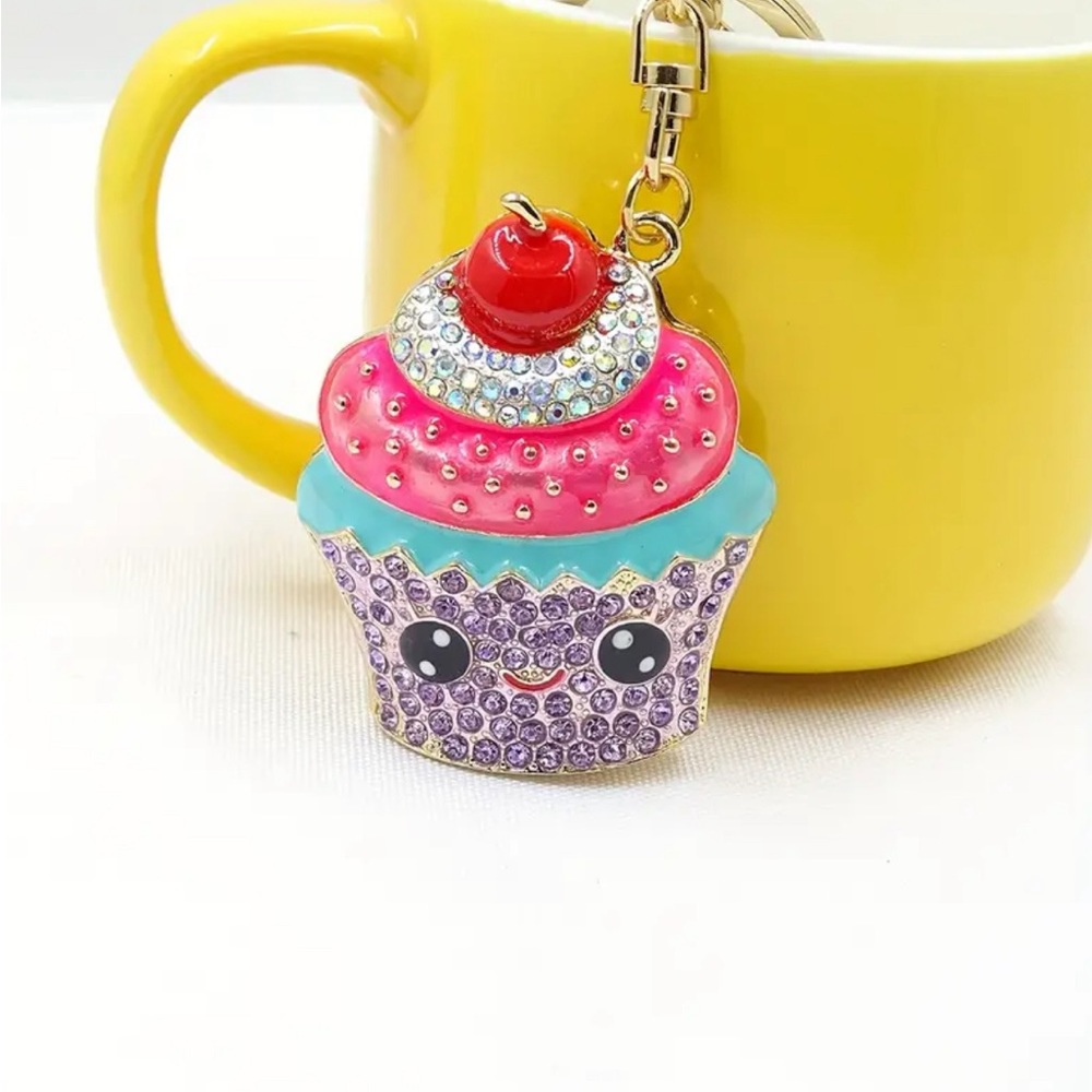 Rhinestone Keychain - Picture 2 of 4